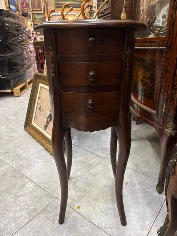 Table de chevet - Acajou, Antiek en Kunst