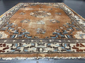 Art déco chinois ancien - Tapis - 270 cm - 190 cm, Maison & Meubles
