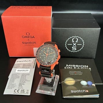 Omega x Swatch - MoonSwatch - Mission on Earth - Sans prix, Bijoux, Sacs & Beauté