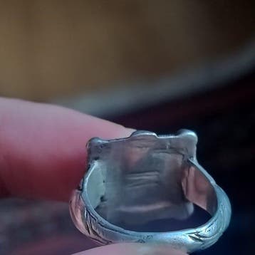 Argent - Bague - bague en argent islamique