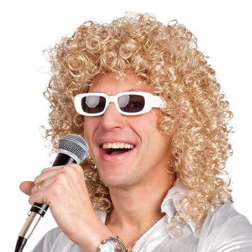 Pruik Met Bril, Verzenden, Nieuw