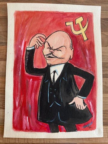 Juan David (1911-1981) - Wladimir Iljitsch Lenin