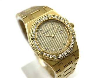 Audemars Piguet - Royal Oak - Quartz - Diamond Bezel - 30mm, Nieuw