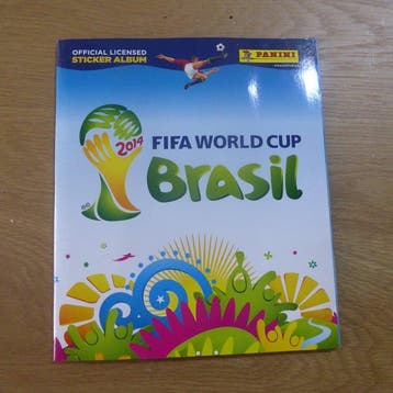 2014 Panini World Cup Stickers Coca Cola Sticker A-F Inclut, Nieuw