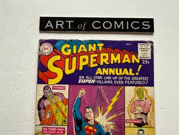 Giant Superman Annual #2 - 1 Comic - Eerste druk - 1960, Nieuw
