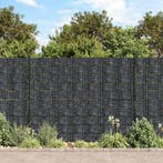 vidaXL Tuinscherm 70x0,19 m PVC grijs, Tuin en Terras, Verzenden, Nieuw