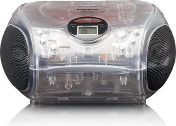 Lenco Draagbare Radio CD Speler - Stereo FM Radio en AUX – W, Verzenden