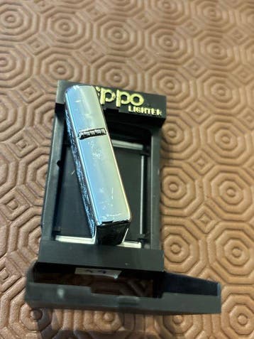 Zippo - Rare Zippo Lighter 2002 Stailess steel in Mint, Verzamelen, Nieuw