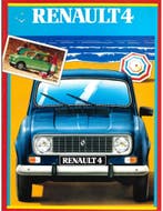 1983 RENAULT 4 BROCHURE FRANS