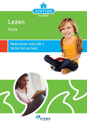 Lezen fictie / BK 4 vertel het verhaal / Station Veerle Balk, Boeken, Schoolboeken, Verzenden, Zo goed als nieuw, Veerle Balk
