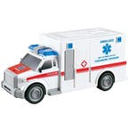 JollyVrooom - Ambulance met licht en geluid, Verzenden, Nieuw