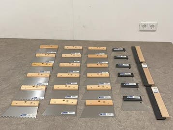Veiling - Solid lijmkammen- en tegelwissers set 27-delig, Nieuw