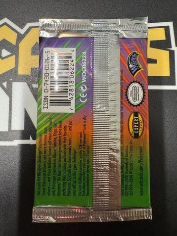 Pokémon - 1 Booster pack - Pokemon Gym Challenge 1st Edition, Nieuw