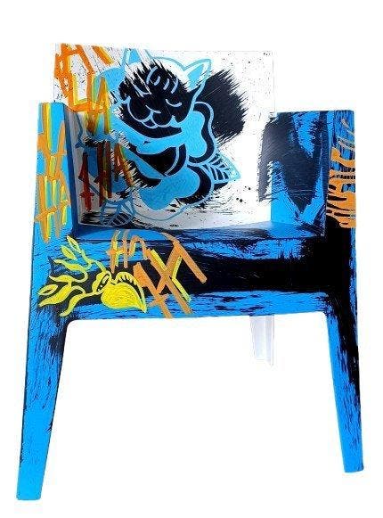 Driade - Anne KIESECOMS / Philippe Starck - Fauteuil -, Antiquités & Art, Antiquités | Meubles | Chaises & Canapés
