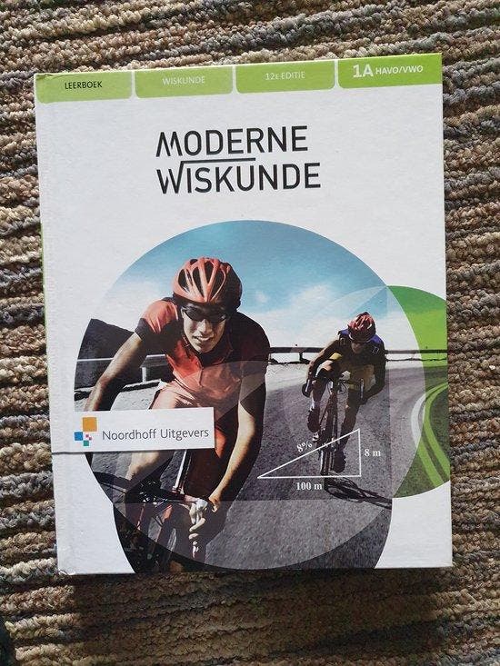 Moderne Wiskunde 12e ed havo/vwo 1a leerboek 9789001877309, Boeken, Schoolboeken, Zo goed als nieuw, Verzenden