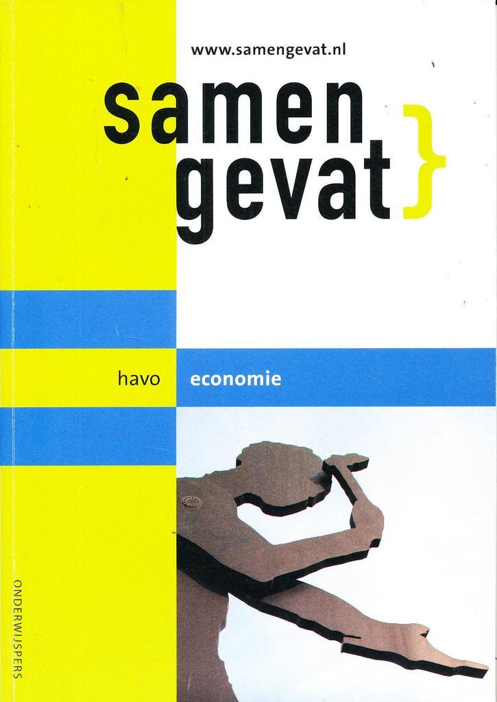 Samengevat Havo Economie, Boeken, Schoolboeken, Verzenden