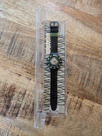 Swatch Olympic Edition - Scuba 200 - Black Wave (Shamu) -