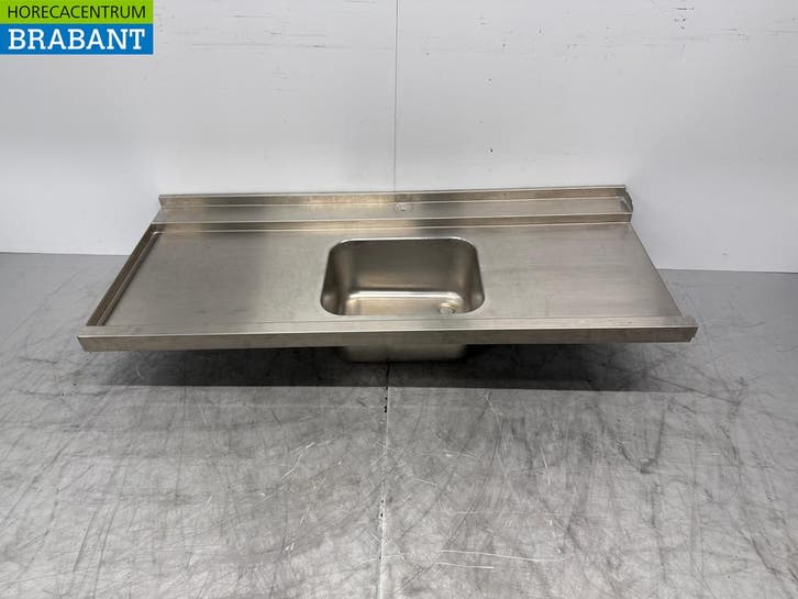 RVS Aanvoerblad met spoelbak 170,5 x 72 cm Horeca, Articles professionnels, Horeca | Mobilier & Aménagement, Enlèvement ou Envoi