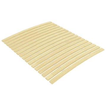 vidaXL Bedlattenvervanging met 17 latten 100x200 cm, Huis en Inrichting, Verzenden, Nieuw