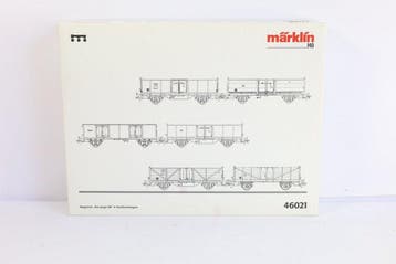 Märklin H0 - 46021 - Modeltrein goederenwagonset (1) -, Nieuw