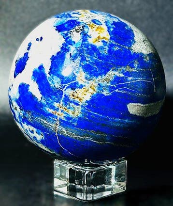 Grote lapis lazuli kristallen bol – Natuurlijke kunst met