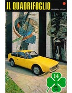 1970 ALFA ROMEO IL QUADRIFOGLIO MAGAZINE 14 ITALIAANS