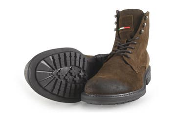 Pantofola dOro Veterboots in maat 41 Bruin, Kleding | Heren, Schoenen, Bruin, Verzenden, Boots, Zo goed als nieuw