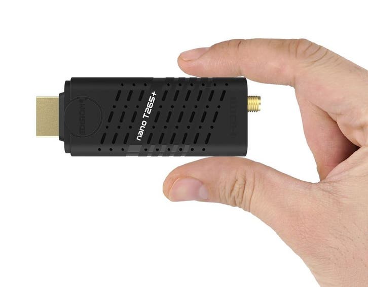 Edision Nano T265+ DVB-T2C H.265 HEVC, TV, Hi-fi & Vidéo, Antennes paroboliques, Enlèvement ou Envoi
