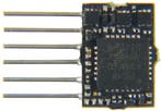 zimo MX615N loc decoder 8x8x2.4mm met NEM-651 aansluiting, Hobby en Vrije tijd, Overige merken, Gelijkstroom, Verzenden, Overige typen