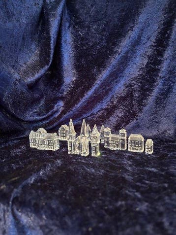Swarovski - Figurine - Kristallen miniatuurdorp Crystal City