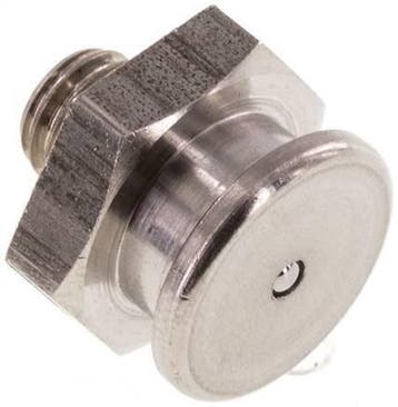 Graisseur plat à tête 16mm Acier inoxydable M8x1.25 DIN 3404, Verzenden, Nieuw