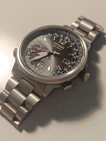 Citizen - Eco-Drive radio controlled pilot - Sans prix de, Nieuw