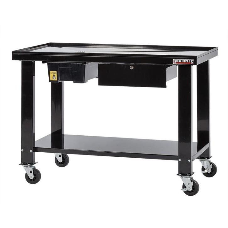 Demontagetafel, revisie- / montagetafel verrijdbaar 120 x 64, Doe-het-zelf en Bouw, Gereedschap | Overige machines, Ophalen of Verzenden