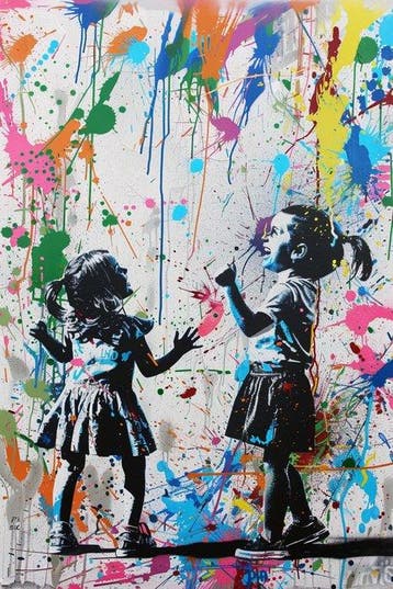 Dine Chanima (XX-XXI) - (XXL) Giant Graffiti Dream Explorers