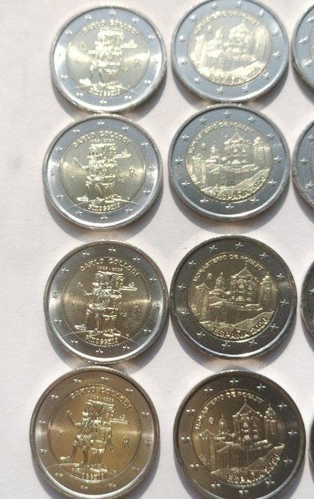 Europa. 2 Euro 2026 (16 coins) (Zonder minimumprijs), Postzegels en Munten, Munten | Europa | Niet-Euromunten