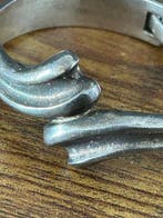 Sans prix de réserve - Bracelet Argent - Bracelet-manchette