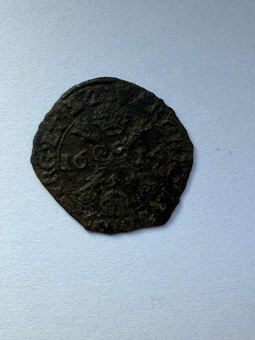 Nederland, Brabant (Hertogdom) Duit 1615 (Zonder