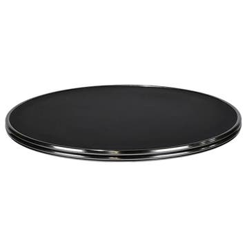 Tafelblad | SILVER | Zwart | In-/Outdoor | Ø700x30(h)mm, Verzenden, Nieuw in verpakking