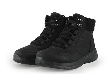 Skechers Veterboots in maat 38 Zwart, Skechers, Verzenden, Zwart, Overige typen