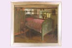 Paul Kauzmann (1874-1951) - NO RESERVE - Interieur mit, Antiek en Kunst
