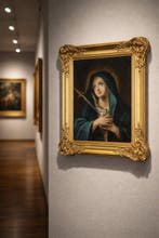 École espagnole (XVIII) - Vierge des Douleurs, Antiek en Kunst