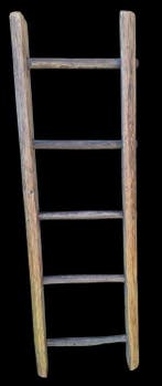 Werkgereedschap Rustiek - decoratieve antieke trap