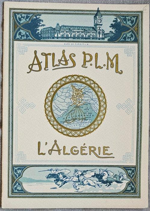 J. Barreau - PLM Railway Atlases – Maroc, Algérie, Jura,, Antiek en Kunst, Antiek | Boeken en Manuscripten