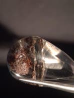 Natural Phantom Quartz - oval polished - 2.8 cm - beautiful, Verzenden