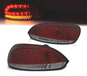 FEUX ARRIÈRE POUR VOLKSWAGEN VW SCIROCCO 08-14 ROUGE FUMÉ, Verzenden