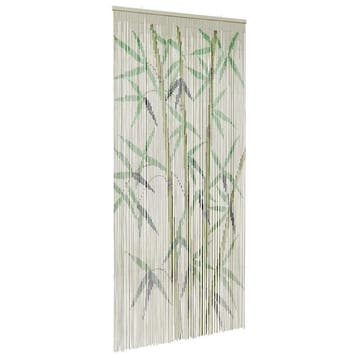 vidaXL Insectengordijn bamboe print 100x200 cm bamboe, Verzenden, Nieuw