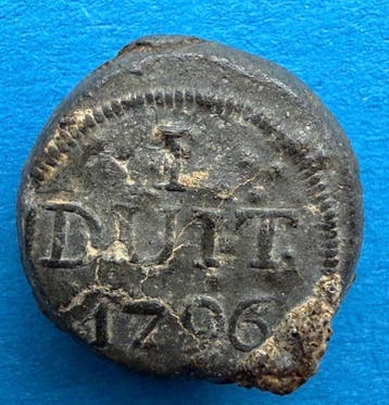 Nederlands-Indië. Duit 1796