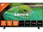 Lenco LED-4044BK - Smart TV - 40 inch - Full HD - Zwart, Verzenden