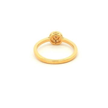 Zonder minimumprijs - Ring Verguld, Zilver - 0.09ct. tw.