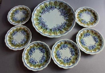 Villeroy & Boch Schramberg - Eetservies (7) - Porselein,